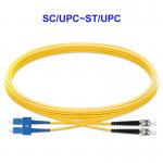Optical Fiber Cable SC UPC ST UPC Single-Mode Dual-Core Carrier-Grade OS2 Pigtail for sale