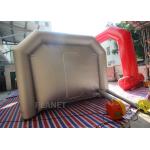 Automatic Car Inflatable Spray Paint Booth 6mx4mx3m With Logo Printing