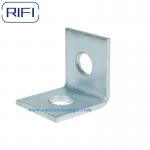 Angle Plate 2 Hole Unistrut Channel Fittings Galvanized Steel for sale