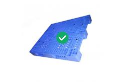 China Ergonomic Open Deck Pallet 1300x1100 PE 5000Kg Load Hygienic supplier
