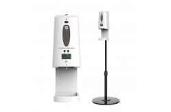 China Temp Measuring 1300ml Hand Sanitizer Dispenser ABS Plastic supplier