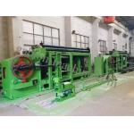 Double Rack Drive Automatic Oil Heavy Duty Gabion Machine 120x150mm Mesh for Road and Bridge for sale