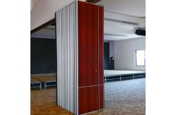 China Sound Proof Movable Folding Partition Wall Aluminum Hanging Suspension System supplier