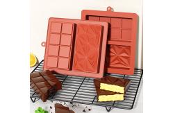 China MHC Chocolate Molud Bar Thick Silicone Cake Tools Chocolate Bar Molds Deep supplier
