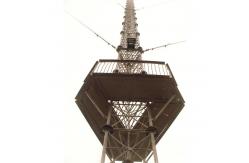 China ASTM Standard Flange Connection Guyed Wire Tower supplier