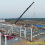 Assemble Prefabricated Steel Frame Workshop Construction With Drawing for sale