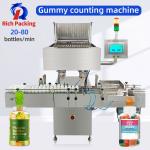 Fully Automatic Electronic Soft Candy Tablet Bottling Counting Machine Counter for sale