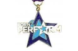 China Die Casting Star Shaped Medal with Lacquer Baked supplier
