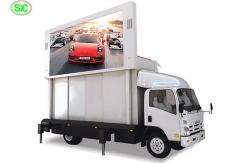 China Waterproof Mobile Truck LED Display Rental Vehicle Screen P3.91 With SMD Lamp supplier