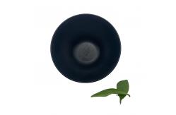China Home Matte Black Melamine Soup Bowl Dinnerware 8'' Deep Round supplier