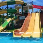 Outdoor Water Play Park Equipment Playground Fiberglass Water Slide for sale