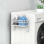 Multifunctional Metal Magnetic Laundry Organizer Storage Shelf Custom Logo for sale