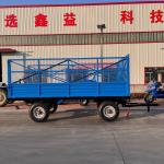 7 Ton Farm Trailer Thickened Steel Beam Transporter Rust Proof for sale