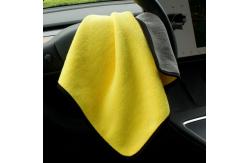 China Microfibre Reusable Auto Detailing Towels For Car Wash Cleaning supplier