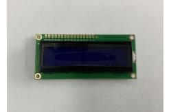 China 1602 Character LCD Display Monochrome STN Blue Alphanumeric LCD 16X2 supplier
