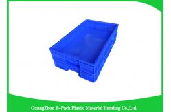 China Reusable Large Plastic Storage Containers , Standard Stackable Plastic Storage Bins supplier