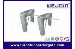 China Intelligent Automatic Turnstile Barrier Gate Drop Arm Tripod Alloy DC Motor supplier
