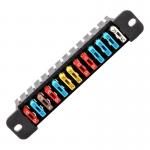 13 Way Multi-Channel Fuse Holder Blade Automotive Fuse Block 41.3722 KX12V170CB05