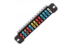 China 13 Way Multi-Channel Fuse Holder Blade Automotive Fuse Block 41.3722 KX12V170CB05 supplier