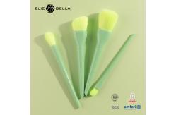 China 10pcs Essential Makeup Brushes Set No Streaks Premium Synthetic Brushes supplier