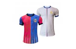 China Lightweight Polyester Soccer Jerseys Durable Fabric Sleek Design For Matches & Training supplier