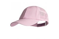 China 6 Panel Laser Cut Cap Breathable Snapback Hat With Spandex Fabric supplier