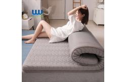 China High Density Memory Foam Mattress Topper Orthopedic Soft Warm Fabric supplier