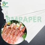Food Grade Frozen White Cardboard 275gsm 325gsm 350gsm for Packing Seafood Products for sale