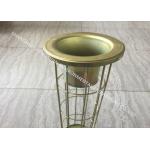 Power Stations Baghouse Cages Easy Maintenance With Zinc Galvanized Surface Finishing
