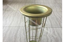 China Power Stations Baghouse Cages Easy Maintenance With Zinc Galvanized Surface Finishing supplier
