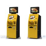 A4 Laser Printer Dual Screen Health Kiosk Machine , Automated Kiosk Touch Screen