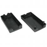 Custom Black ABS Plastic Electronic Enclosures Universal For Power Adapter for sale