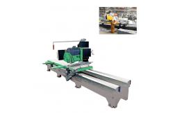 China Manual 600mm Blade 3000x1400mm Stone Cutting Machine For Granite Marble Slabs supplier