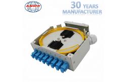China SC capacity Fiber Optic Distribution Box Metal Material fiber optic terminal box supplier