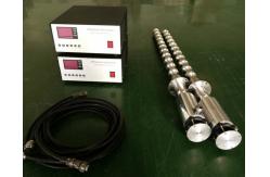 China 53mm Titanium Ultrasonic Tubular Transducer Submersible In Liquid supplier