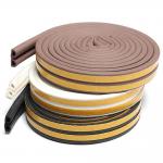 EPDM Windproof Soundproof Self Adhesive Weather Stripping 9.6mm for sale
