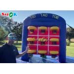Inflatable Backyard Games Indoor Inflatable Tic Tac Toe Basketball Connect 3 In Row Game for sale