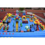 Factory Mickey Pan Themed Inflatable House And Slide Jumping Castle