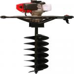 Screw type Power auger post hole digger gas powered for digging holes for sale