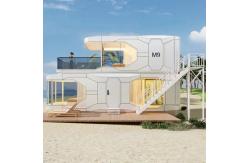 China 8 Ton Space Capsule House with Solar Panels and LED Lighting supplier