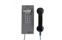 China Vandal Proof Prison Telephone Full Rugged Keypad Wall Mounting With 2 Years Warranty supplier
