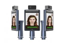 China FCC Facial Recognition Temperature Scanner , Face Detection Machine For Attendance supplier