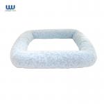 Memory Foam Dog Bolster Bed Base Orthopedic Machine Removable Cover