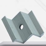 Solar PV Panel End Clamp Adjustable Anticorrosive Roof And Ground Install for sale
