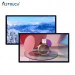 27 Inch Wall Mounted Digital Signage Pcap Electronic Advertising Displays for sale
