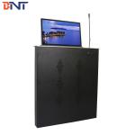 Desk Pop Up Motorized Monitor Lift Hidden Design For High - Tier Office Room for sale