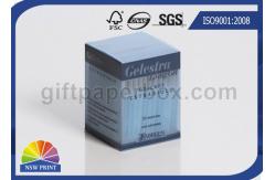 China Logo Printed Clear PET Box With Plastic Window , Clear Plastic Box UV Coating supplier