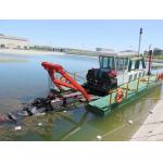 Spud Carriage Equipped 8 inch 80-100 Cubic Meter/Hour Solid Sand or Mud Cutter Suction Sand Dredger for Sand Dredging Deepening and Channel Digging for sale