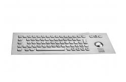 China Dynamic Waterproof Stainless Steel Keyboard With Trackball supplier