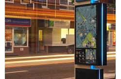 China Outdoor / Indoor  Interactive Wayfinding Kiosk 300~2000nits Brightness supplier